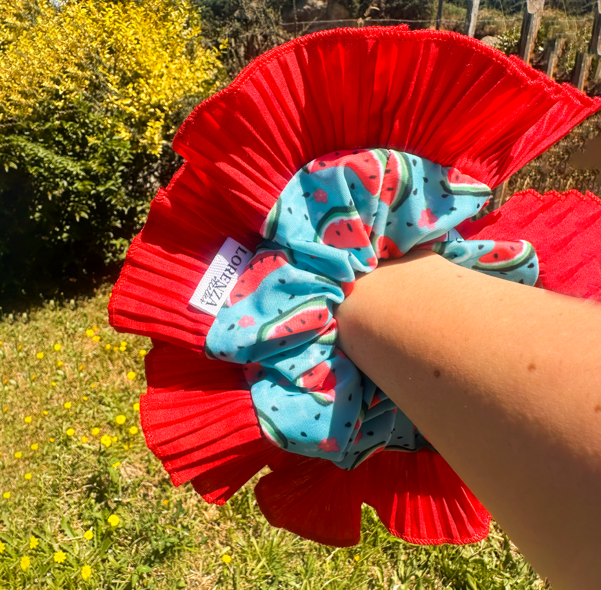 Flamenca Rojo con Sandías