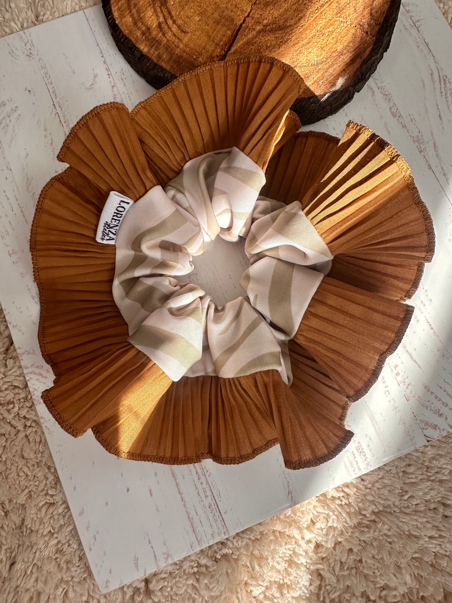 Flamenca Caramelo Print té con leche