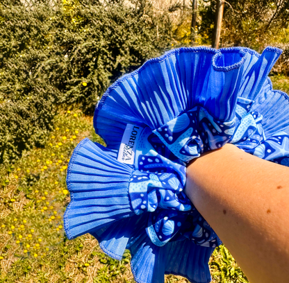 Flamenca Azul cielo estrellas de mar